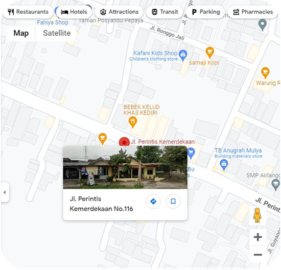 jln kediri